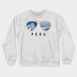 Peru Sunglasess Crewneck Sweatshirt